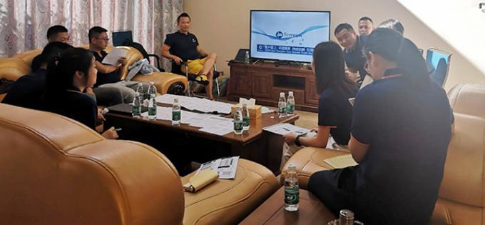 latest company news about Shenzhen Precision Motive Technology Co., Ltd measurement team building in November 2019 | Set a small goal for yourself, take this game first!  0