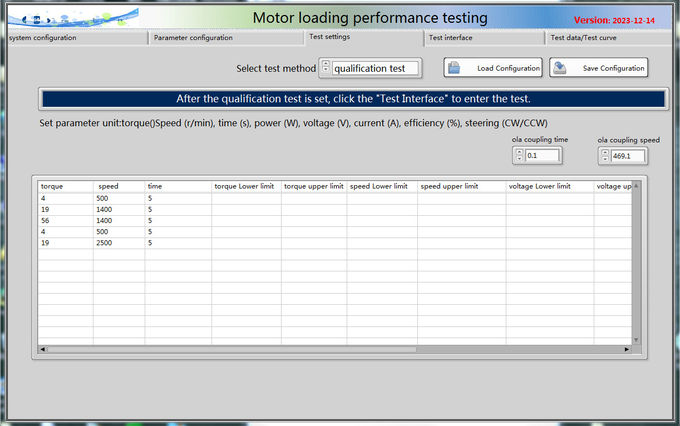 Electric Motor Dynamometer Hysteresis Force Meter 110/220V AC 0